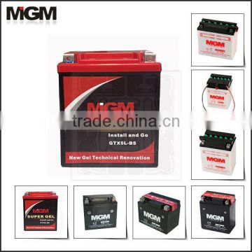 Motorcycle battery for GTX5L-BS 12V5ah,MF battery,sealed battery,electric battery,Lithium battery,Gel battery