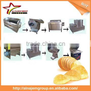 French fries production line/food production line/potato french fries making machine