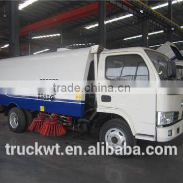 hot sale dongfeng 6 wheels 3tons new road sweeper