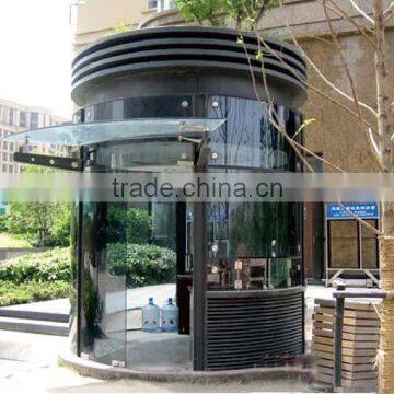 High Quality Security Guard Booth/ Sentry Box/ Shop Kiosk for Sale photo-3