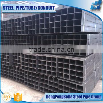 40*60*1.6mm Black Square Pipe Carbon Steel Tube welded Pipe