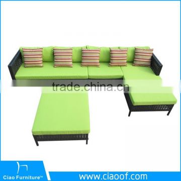 Hotel Handwoven Rattan Sofa Cheap Outdoor Furniture Sets