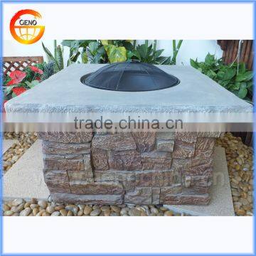 Popular garden warming MGO, fiber stone fire pit