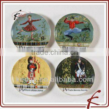 ceramic round coaster