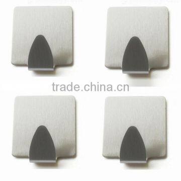 4 Pieces 3M Stainless Steel Adhesive Door Hook photo-3