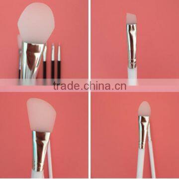 Face Mask Brush, Silicone Cosmetic Brush Set of 6 Facical Mask Brush Set and Eye Makeup Brushes photo-4