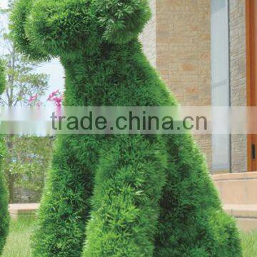 different shapes artificial grass animal for garden&home decoration