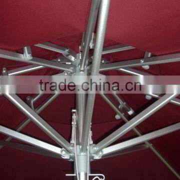 Round Patio Side Garden Parasol Umbrella photo-2