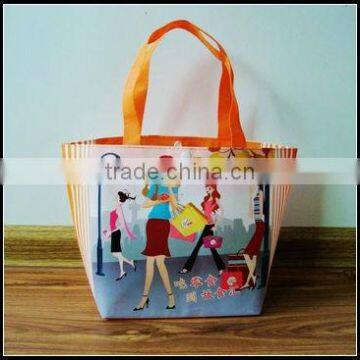 PP lamination promotional shopping bag