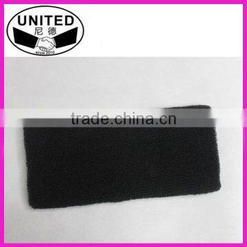 high quality custom black cotton wristbands