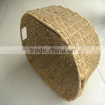 Oveal Hand Woven Seagrass Basket photo-6