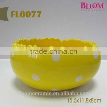 Indoor Egg Shaped Ceramic Flower Pot photo-6