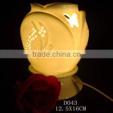 Wholesale Ceramic Electric Oil Burner Lamp With Aromatherapy Function