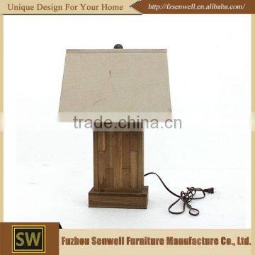 Hotel Cheap Wood Make-Up Lamp