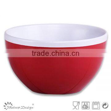 round cheap ceramic colorful rice bowl