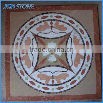 Water-jet mosaic reception hall draw pattern beautiful marble medallion