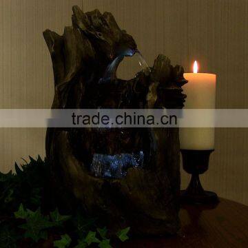 Cascading Caves Waterfall Tabletop Fountain With LED Lights photo-3