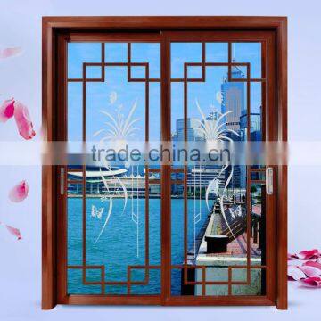 Latest Design Wooden Door Interior Door Room Door Sliding Hollow Glass Door(BG10-M482) photo-1