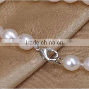 6-7 mm White Rice Shape Freshwater Pearl Bracelet photo-4