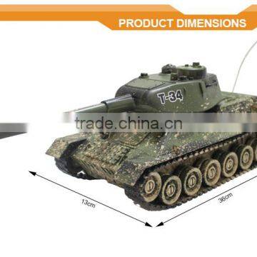 New Design Hot Fashion 27M T-34 RUSSIA Metal RC Tank Military Toys for Sale photo-5