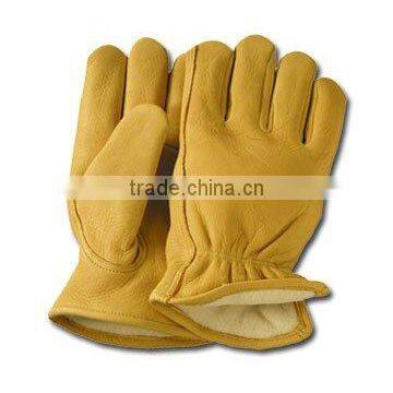 keystone thumb cow grain leather driver glove