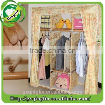 zipping door moistureproof clothes wardrobes designs