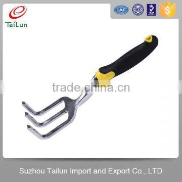 Alluminium Alloy Three Tine Mini Garden Rake