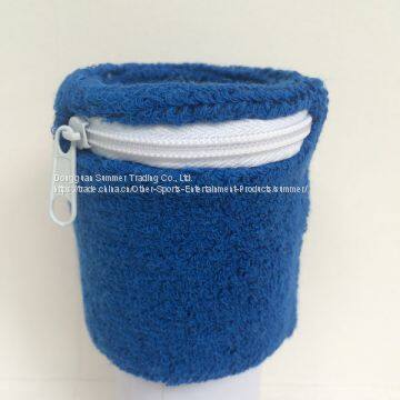 Custom Cotton Zipper Sweatband