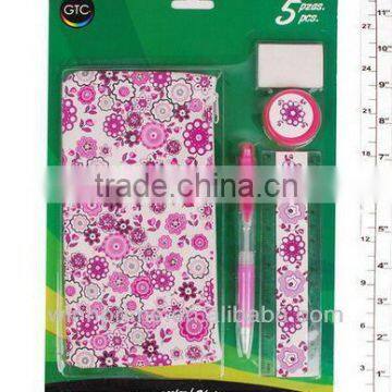 3PC SCHOOL STATIONERY SET