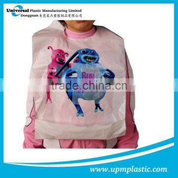 Waterproof Disposable PE Plastic Adult Bibs photo-4