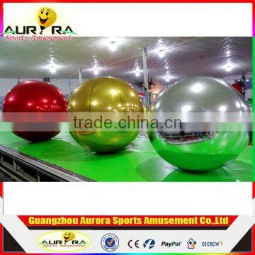 2017 Hot sale inflatable mirror ball decoration/party inflatable disco mirror ball can be customized