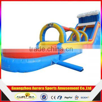 Colorful New Giant Inflatable Pool Water Slide for adult