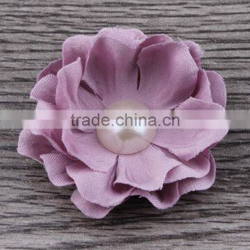 Small Fabric Flower Clip for Kids Hair Accessories photo-4
