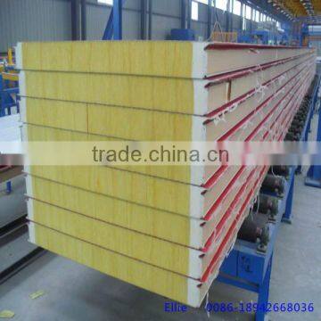 PU Glass wool sandwich panel for prefab houses