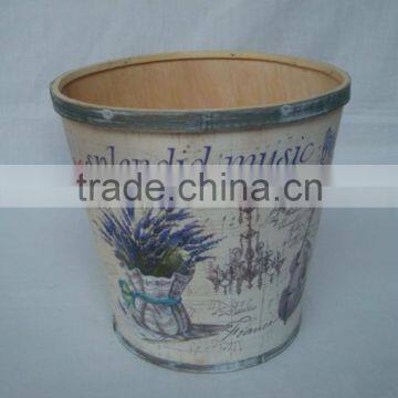 Decal Wooden Pot photo-2