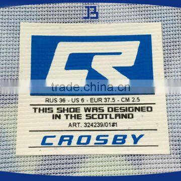 Jiabao Custom White All Size Printed Shoe Label photo-4