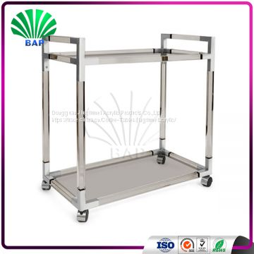 High Quality Commercial Hotel Trolley Metal Decoration Cart Hand Trolley