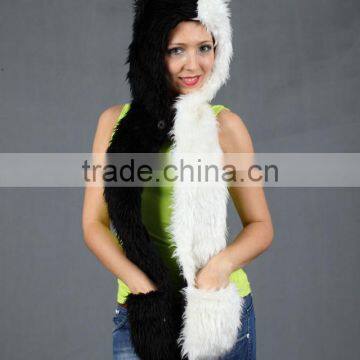 Animal Fashionable Scarf With Gloves And Hat