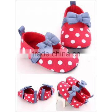 Baby dotts shoes adorable bowknot lovely sandals for infant girl forerign style