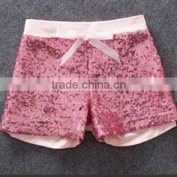 Fashion Summer Baby Clothes Kid Girls Short Pants Wholesale Children Boutique Sequin Short photo-3