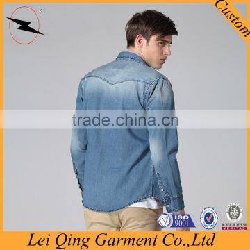 Wholesale Plain Denim Jackets Shirts Suppliers photo-4