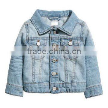 New Fashion Design Boys Blue Jean Jackets Stylish Kids Denim Coats photo-6