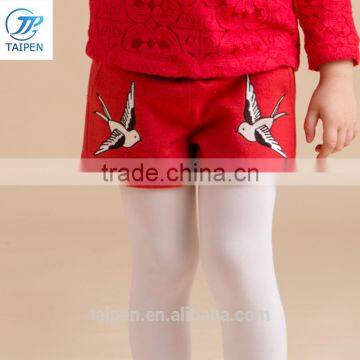 Kids Short Pants Winter Comfortable Woolen Embroider Girls New Style Short Pants Wholesale photo-2