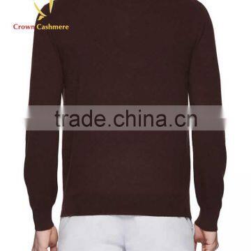 Knitting Pattern Men Cashmere Zipper Up Sweater photo-5