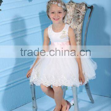 Kids Tutu Dress Baby Party Wear Dresses Flower Girls Dresses 2015 photo-3