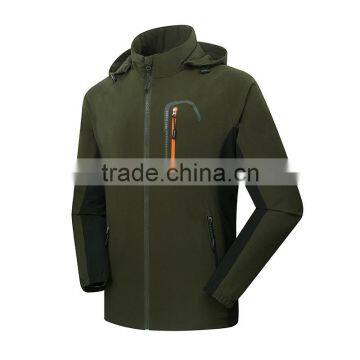 Wholesale China Popular Hooded Softshell with Zipper