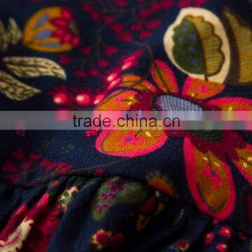 ShiJ Baby Girls Dresses Fall Long Sleeve Floral Print Kids Clothes photo-6