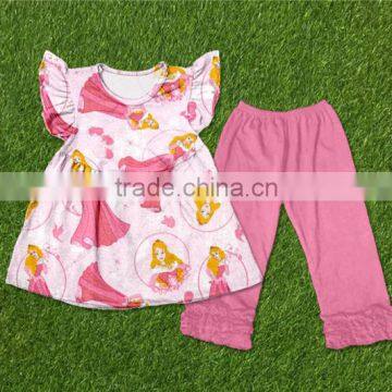 2016 Children's Remake Outfit Fall Clothing Children Ruffle Autumn Clothes Sets Boutique Clothing photo-5