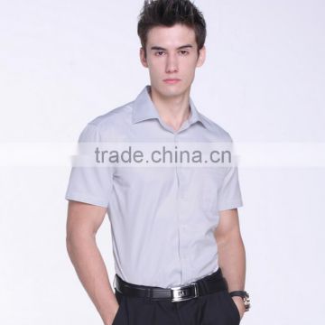 Hot sale Juqian simple iron italian twill man shirt/white quality man shirt