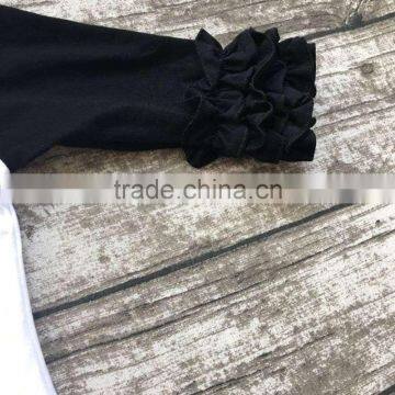 Baby Girls Cotton Raglans Girls Little Miss Rule the School Raglans Baby Girls Back to School Cotton Raglans Ruffle Sleeve photo-4